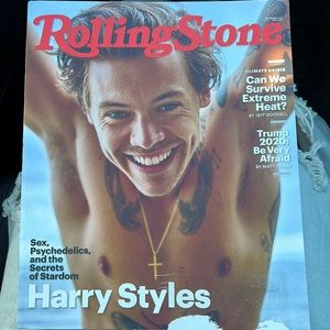 harry styles rolling stone september 2019 issue !!